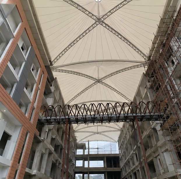 Sunrise, Panchkula tensile structure, Ekra Decor &mdash; photograph 2